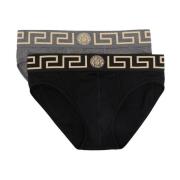 Elastische Taille Medusa Hoofd Ondergoed Set Versace , Multicolor , He...