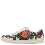 Pre-owned Leather sneakers Gucci Vintage , Multicolor , Dames