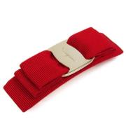 Pre-owned Cotton hair-accessories Salvatore Ferragamo Pre-owned , Red ...