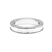 Pre-owned White Gold rings Bvlgari Vintage , Gray , Dames