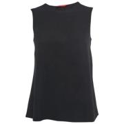 Pre-owned Cotton tops Carolina Herrera Pre-owned , Black , Dames