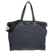 Pre-owned Leather totes Prada Vintage , Black , Dames