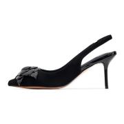 Zwarte Suède Hoge Hakken Pumps Cesare Gaspari , Black , Dames