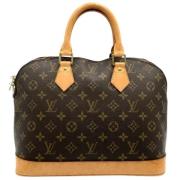 Pre-owned Canvas louis-vuitton-bags Louis Vuitton Vintage , Brown , Da...