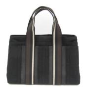 Pre-owned Leather handbags Hermès Vintage , Black , Dames