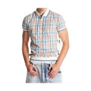 Preppy Pastel Polo Shirt Dsquared2 , Multicolor , Heren