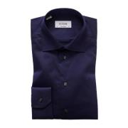 Modern Fit Overhemd Eton , Blue , Heren