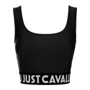 Stijlvolle Top voor Vrouwen Just Cavalli , Black , Dames