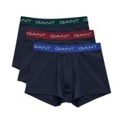 3-Pack Katoen Stretch Boxershorts Gant , Multicolor , Heren