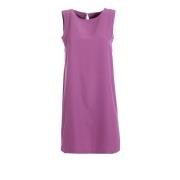 Paarse Mouwloze Midi Jurk Marella , Purple , Dames