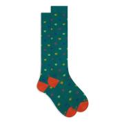 Italiaanse katoenen lange sokken voor vrouwen Gallo , Multicolor , Dam...