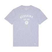 Bedrukt Logo T-shirt - Grijs Redskins , Gray , Heren