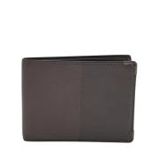 Pre-owned Leather wallets Cartier Vintage , Gray , Heren