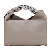 Taupe Small Hobo Tas JW Anderson , Beige , Dames
