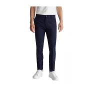 Slim Bistretch Chino Broek Liu Jo , Blue , Heren