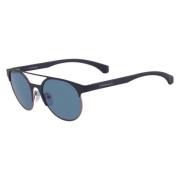 Ckj508S-465 Zonnebril Blauw/Goud Calvin Klein , Blue , Dames