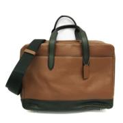 Pre-owned Leather shoulder-bags Coach Pre-owned , Brown , Dames