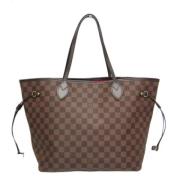 Pre-owned Canvas louis-vuitton-bags Louis Vuitton Vintage , Brown , Da...