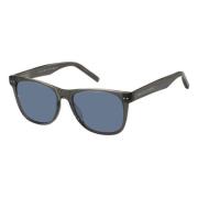 Blauw Avio Zonnebril TH 1712/S-Kb7 Tommy Hilfiger , Gray , Unisex