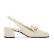 Hagedisleren Slingback Diamond Décolleté Jimmy Choo , Beige , Dames