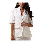 Elegant Ecru Blazer Moss Copenhagen , White , Dames