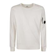Comfortabele Fleece Sweater C.p. Company , White , Heren
