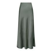 Maxi Skirts Neo Noir , Green , Dames