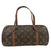 Pre-owned Canvas louis-vuitton-bags Louis Vuitton Vintage , Brown , Da...