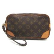 Pre-owned Canvas louis-vuitton-bags Louis Vuitton Vintage , Brown , Da...