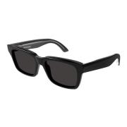 Rechthoekige zonnebril Balenciaga , Black , Unisex