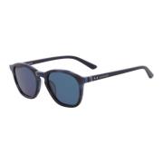 Blauwe Havana Zonnebril Ck18505S-412 Calvin Klein , Blue , Unisex