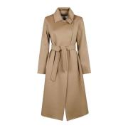 Iconische Jas Max Mara , Brown , Dames