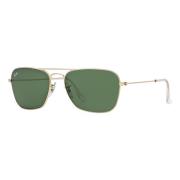 Caravan Groen Transparante Zonnebril Ray-Ban , Yellow , Heren