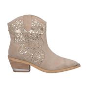 Glitter Enkellaarsjes Alma EN Pena , Brown , Dames