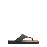 Leren Flip-Flops Marisol By Herenne Birger , Black , Dames