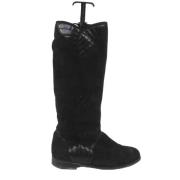 Pre-owned Suede boots Marc Jacobs Pre-owned , Black , Dames
