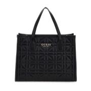 Dames Tas met Versterkte Bodem Guess , Black , Dames