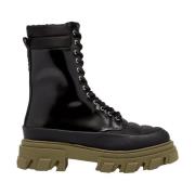Urban Platform Combat Boots Ganni , Black , Dames