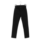Pre-owned Cotton jeans Armani Pre-owned , Black , Dames