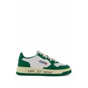 Medalist Game Set Sneakers Wit Groen Autry , Multicolor , Heren