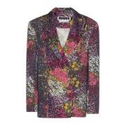 Betoverende Bloemenpatroon Polyester Blazer Rotate Birger Christensen ...