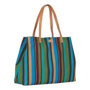 Italiaanse strandtas met leren handvatten Gallo , Multicolor , Unisex