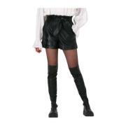 Sasha Zwarte Shorts Dames Ibana , Black , Dames