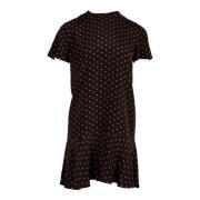 Pre-owned Cotton dresses Yves Saint Laurent Vintage , Red , Dames