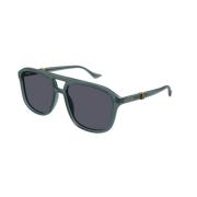 Groen Grijs Zonnebril Gg1494S 003 Gucci , Green , Heren