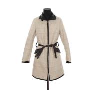 Pre-owned Fabric outerwear Versace Pre-owned , Beige , Dames