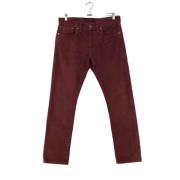 Pre-owned Cotton bottoms Ralph Lauren Pre-owned , Red , Heren