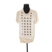 Pre-owned Wool tops Louis Vuitton Vintage , Beige , Dames