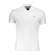 Slim Fit Polo met Contrastdetails La Martina , White , Heren