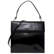 Pre-owned Leather handbags Salvatore Ferragamo Pre-owned , Black , Dam...